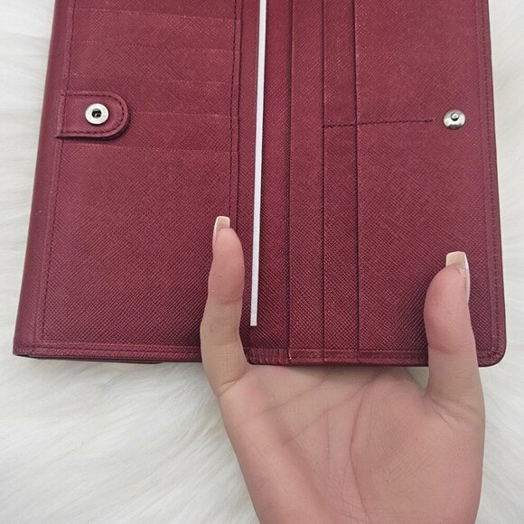 Burberry Nova Check Long Wallet Leather Long Wallet - Picture 6 of 17